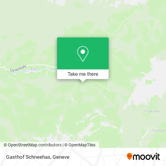 Gasthof Schneehas map