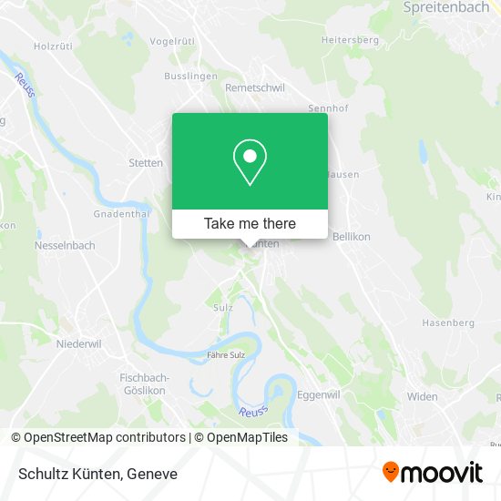 Schultz Künten map