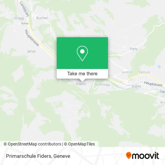 Primarschule Fiders map