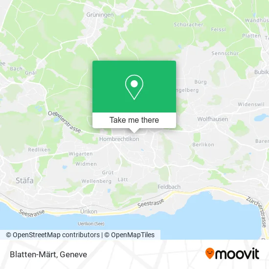 Blatten-Märt map