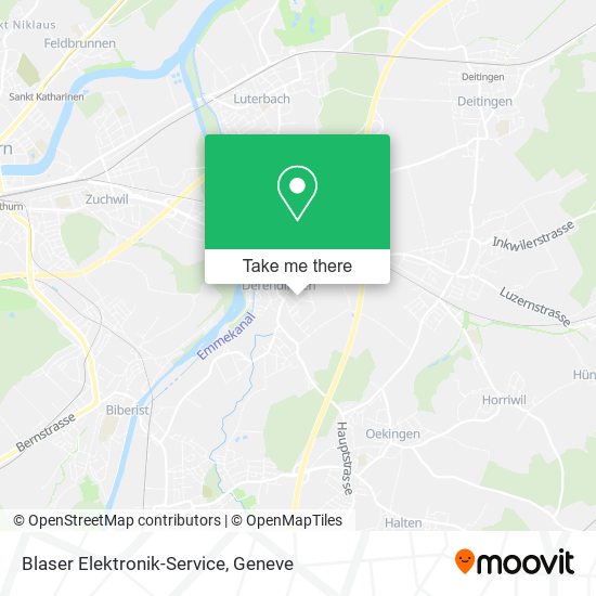 Blaser Elektronik-Service map