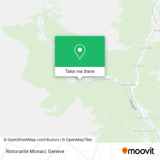 Ristorante Monaci map