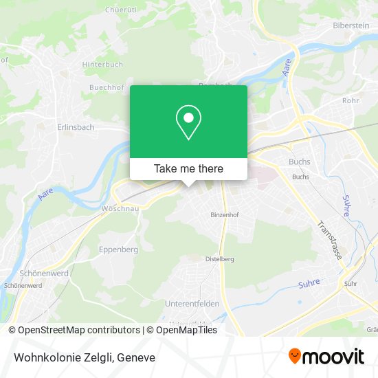 Wohnkolonie Zelgli map