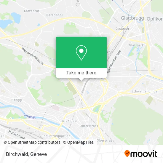 Birchwald map