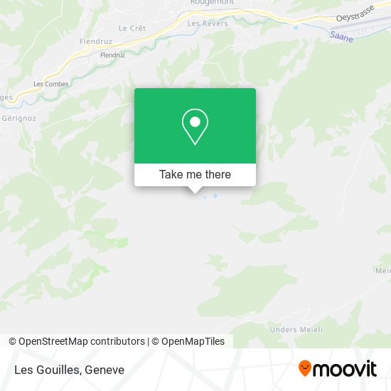 Les Gouilles map