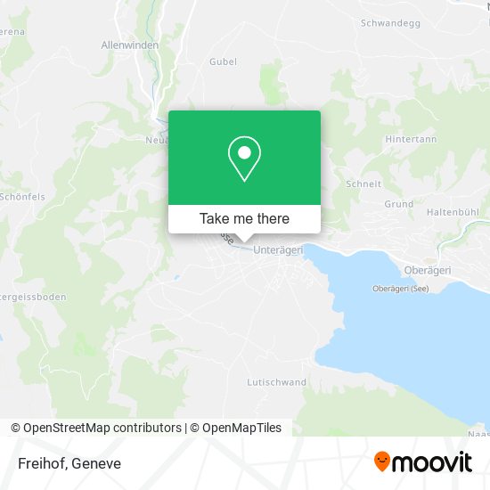 Freihof map