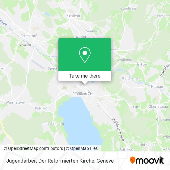 Jugendarbeit Der Reformierten Kirche map