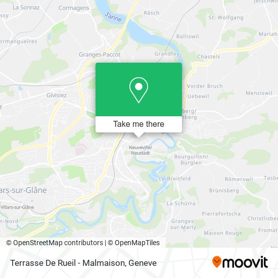 Terrasse De Rueil - Malmaison map