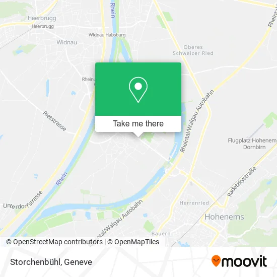 Storchenbühl map