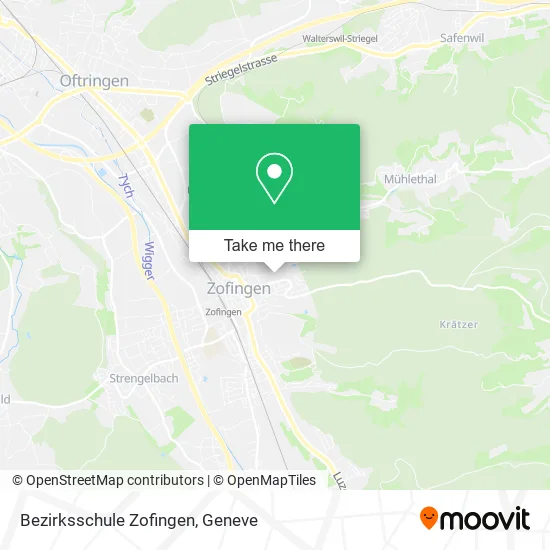 Bezirksschule Zofingen map