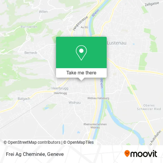 Frei Ag Cheminée map