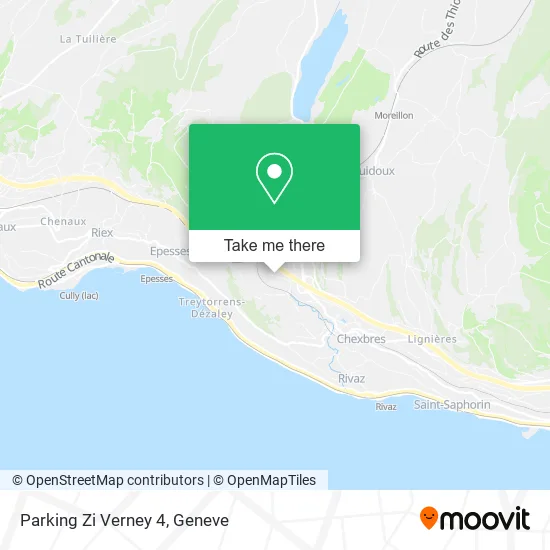 Parking Zi Verney 4 map