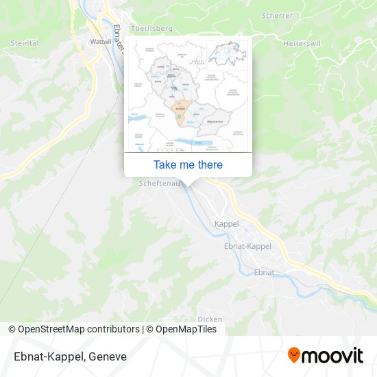Ebnat-Kappel map
