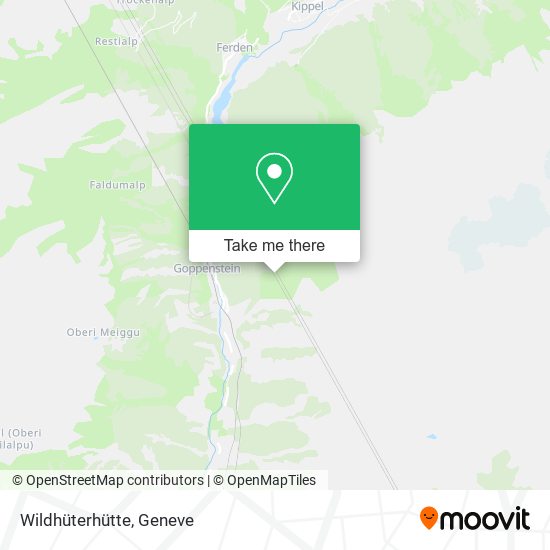 Wildhüterhütte map