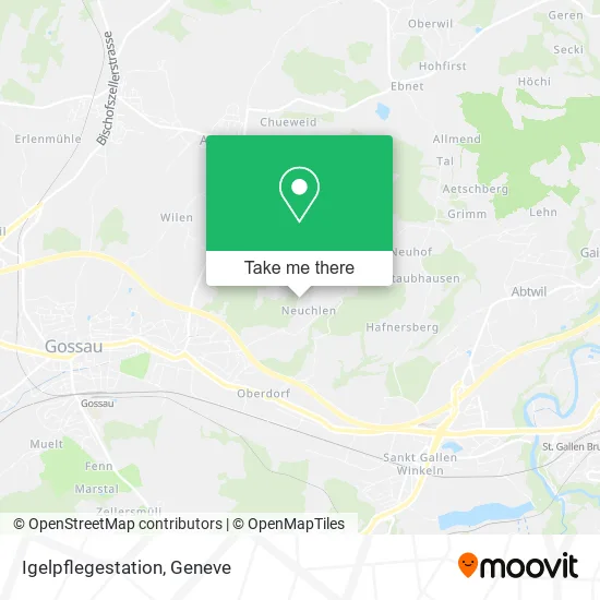 Igelpflegestation map