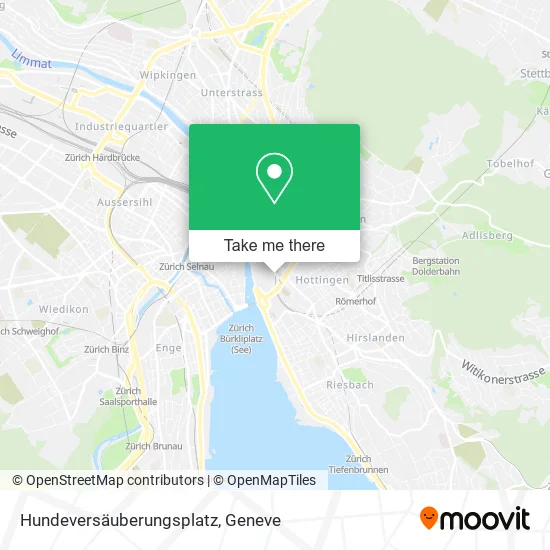 Hundeversäuberungsplatz map