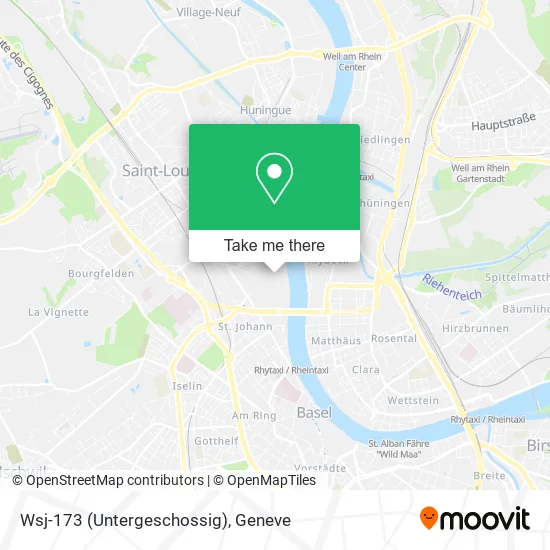 Wsj-173 (Untergeschossig) map