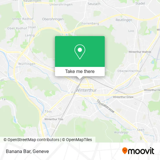 Banana Bar map