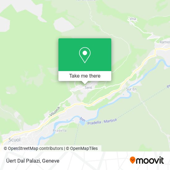 Üert Dal Palazi map