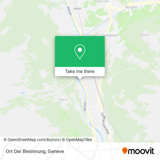 Ort Der Besinnung map