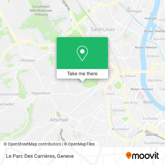 Le Parc Des Carrières map