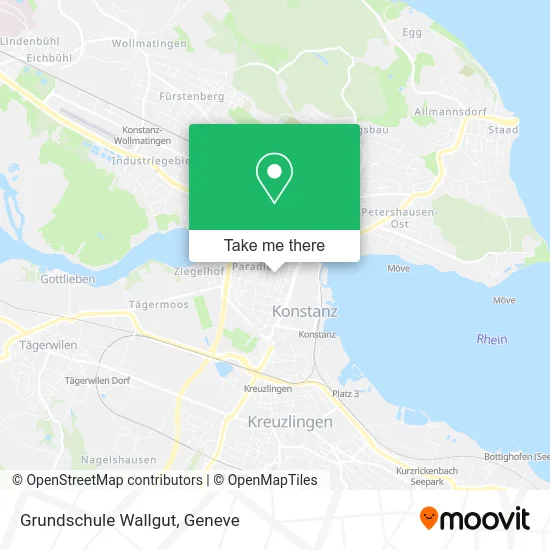 Grundschule Wallgut map