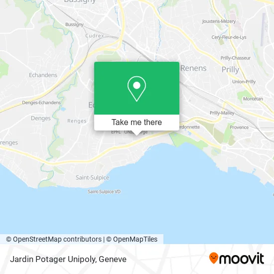 Jardin Potager Unipoly map