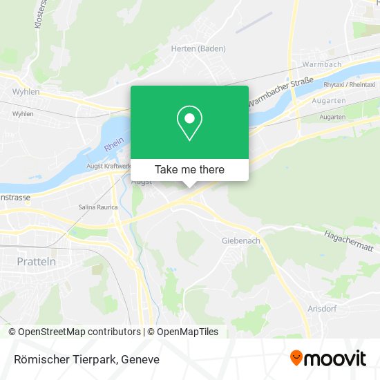 Römischer Tierpark map