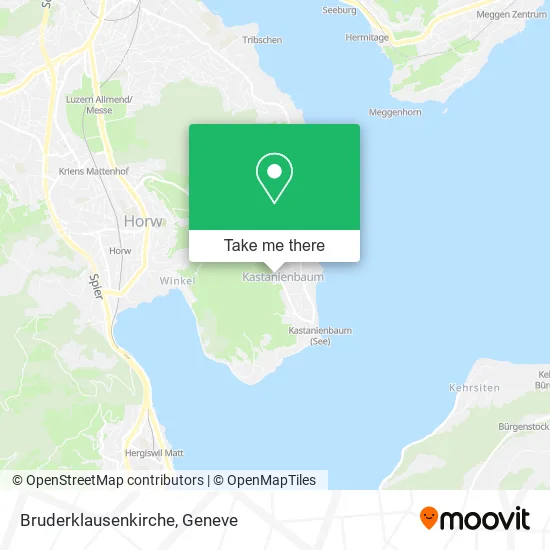 Bruderklausenkirche map
