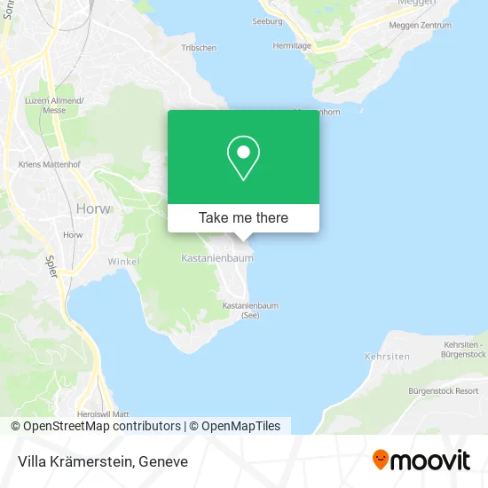 Villa Krämerstein map