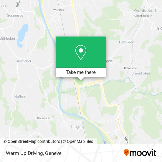 Warm Up Driving map