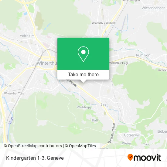 Kindergarten 1-3 map