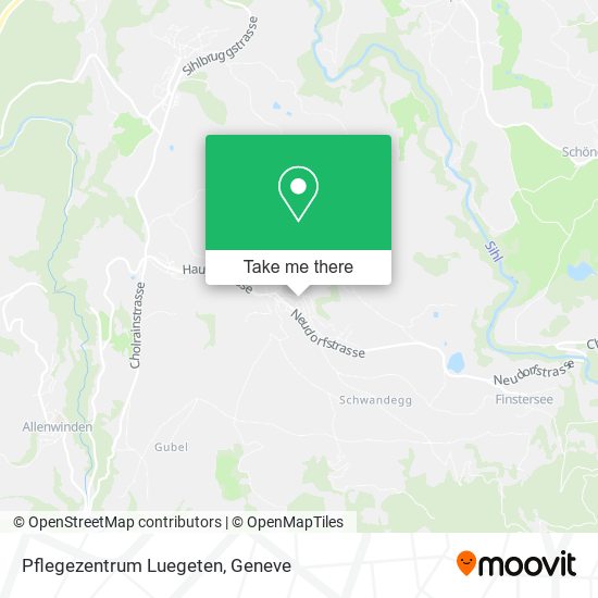 Pflegezentrum Luegeten map
