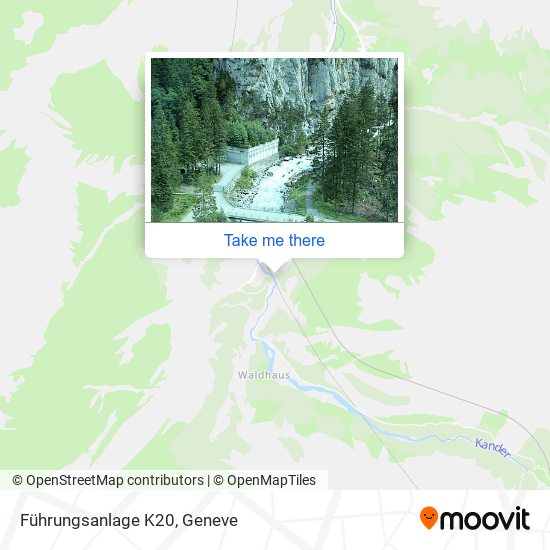 Führungsanlage K20 map