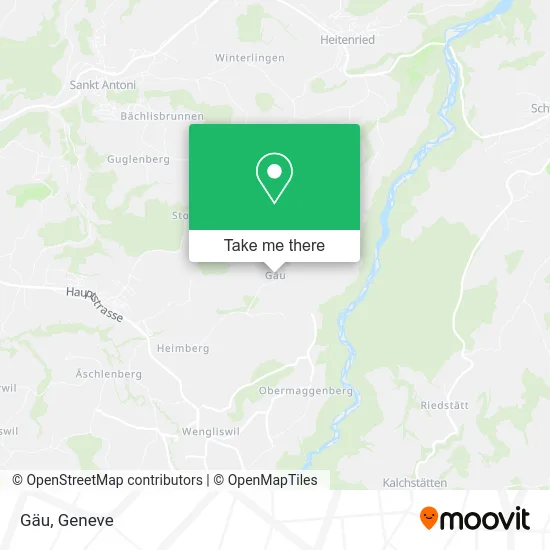 Gäu map
