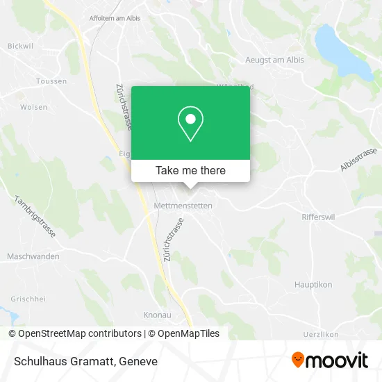 Schulhaus Gramatt map