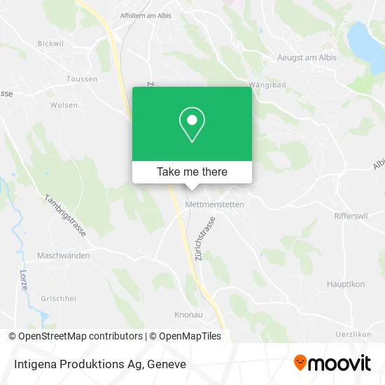 Intigena Produktions Ag map