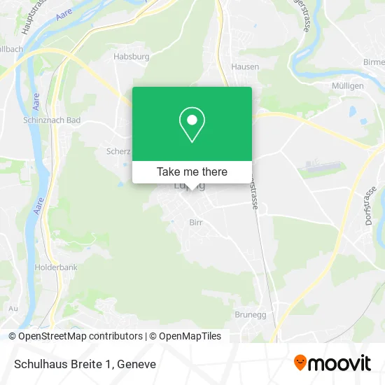 Schulhaus Breite 1 map