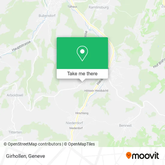 Girhollen map