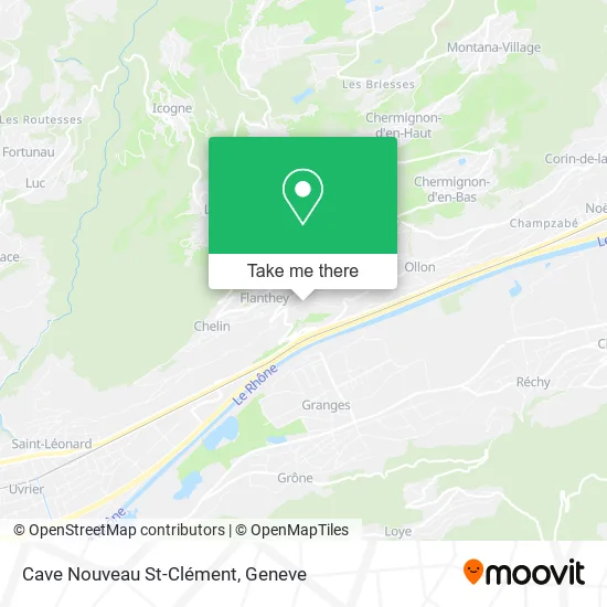 Cave Nouveau St-Clément map