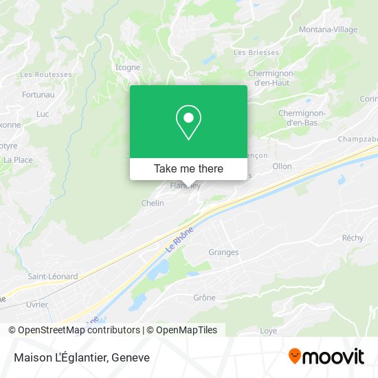 Maison L'Églantier map