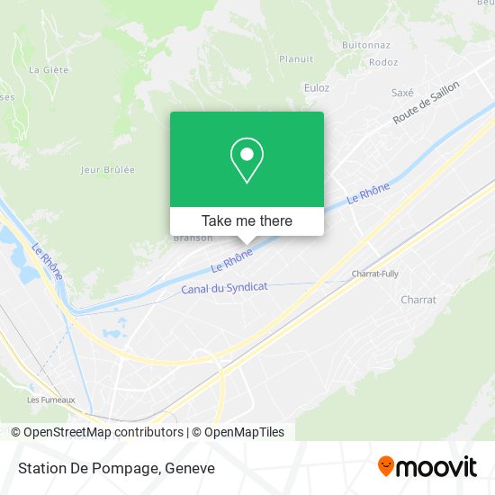Station De Pompage map