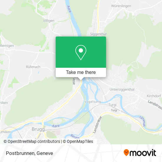 Postbrunnen map
