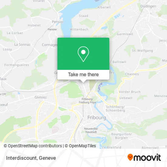 Interdiscount map