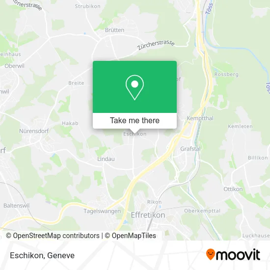 Eschikon map