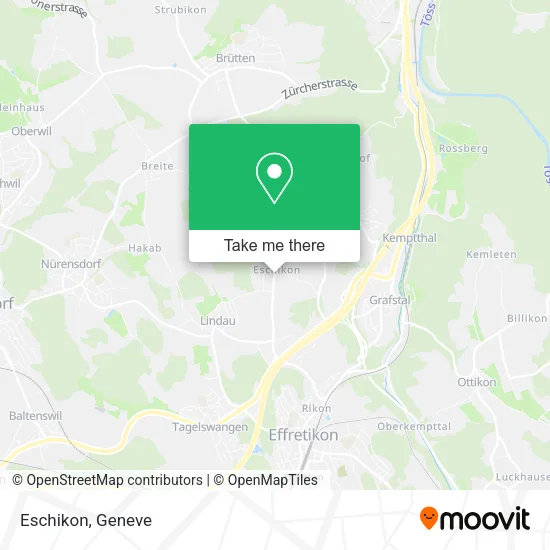 Eschikon map