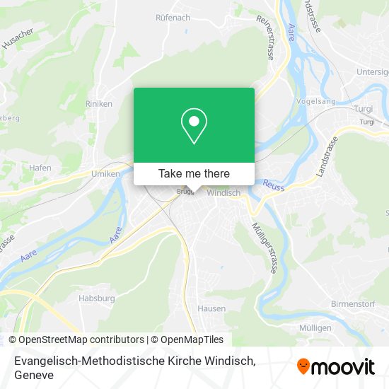 Evangelisch-Methodistische Kirche Windisch map