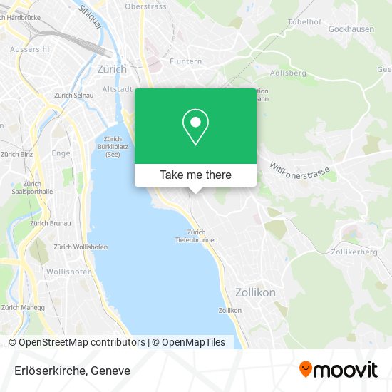 Erlöserkirche map