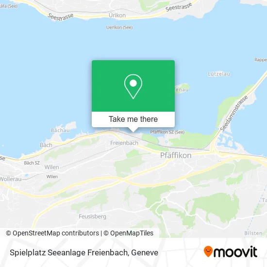 Spielplatz Seeanlage Freienbach map