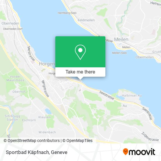 Sportbad Käpfnach Karte